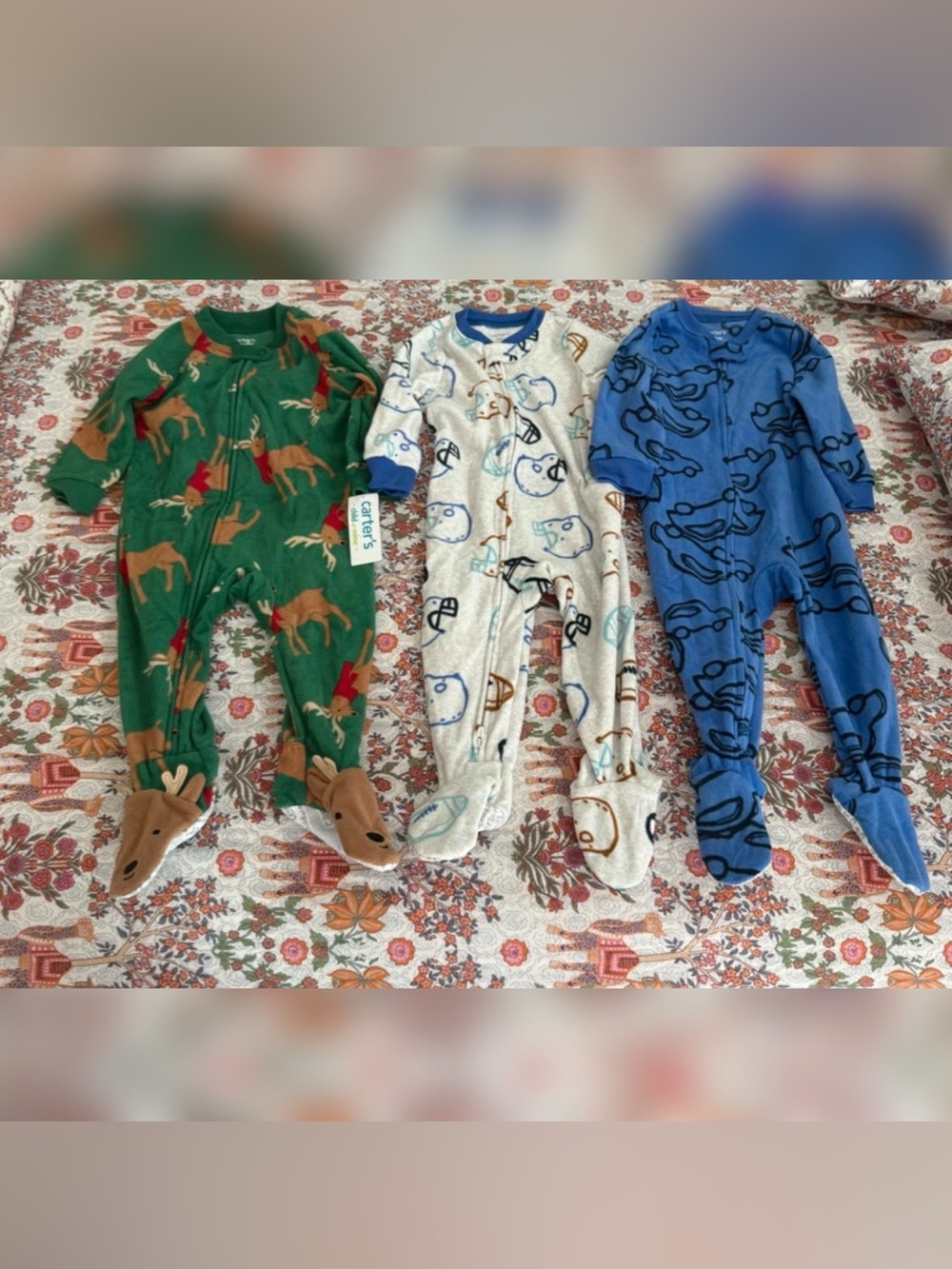 Carter’s footies bundle boys